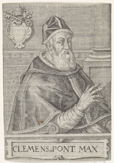 Retrato do Papa Clemente VII de Anonymous