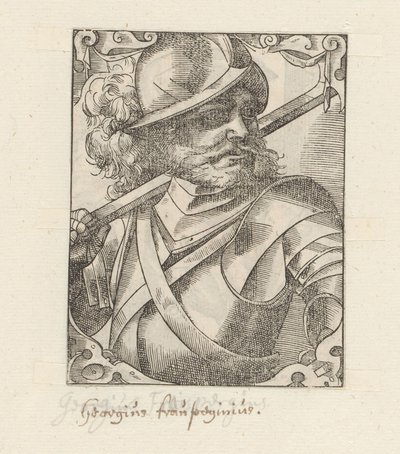 Retrato de Georg von Frundsberg de Anonymous