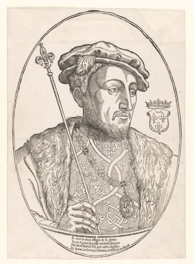 Retrato de Henrique II, rei da França de Anonymous