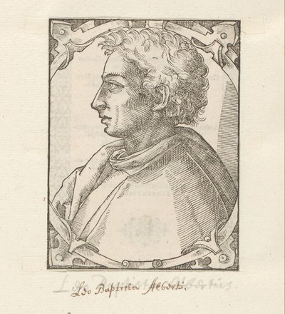 Portret de Leon Battista Alberti de Anonymous
