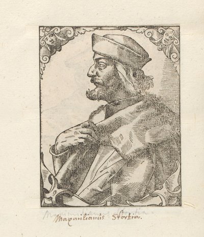 Retrato de Maximilian Sforza de Anonymous