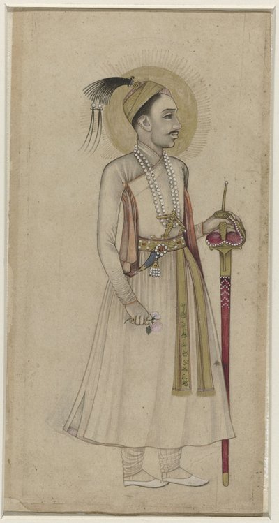 Portret van Sultan Muhammad-Quli Qutb-Shah van Golconda de Anonymous