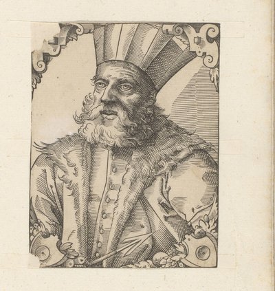 Retrato de Usum Cassan de Anonymous