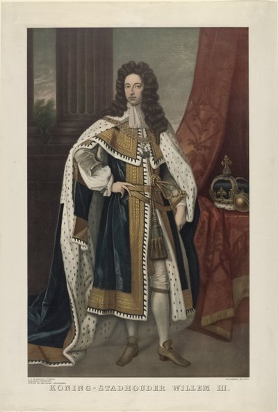 Retrato de Guilherme III, Príncipe de Orange
Retratos históricos (título da série) de Anonymous