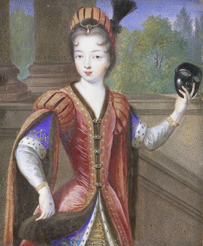 Retrato de uma jovem, possivelmente Marguerite de Valois (1553-1615), filha de Henrique II de Anonymous