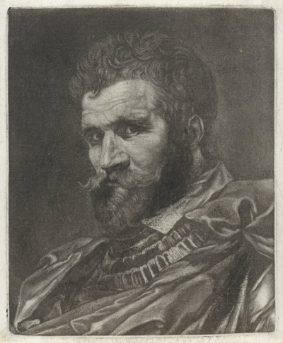 Retrato de um homem desconhecido de armadura de Anonymous