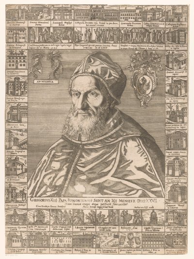 Retrato do Papa Gregório XIII de Anonymous