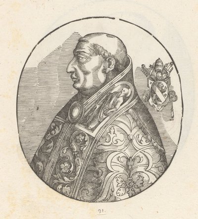 Retrato do Papa Paulo II de Anonymous