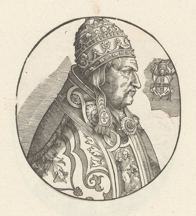 Portret van paus Pio II de Anonymous