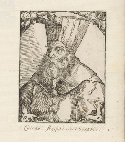 Portret van sultan Al-Ashraf Qansuh al-Ghawri de Anonymous