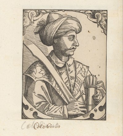 Portret van sultan Selim I de Anonymous