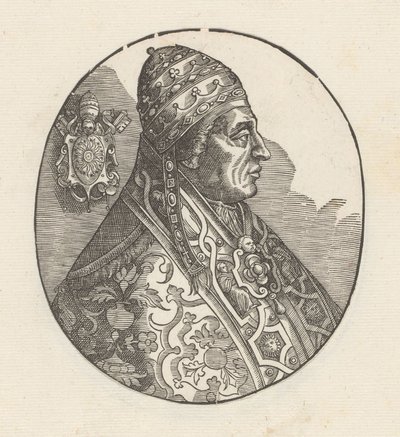 Retrato do antipopular Alexander V de Anonymous