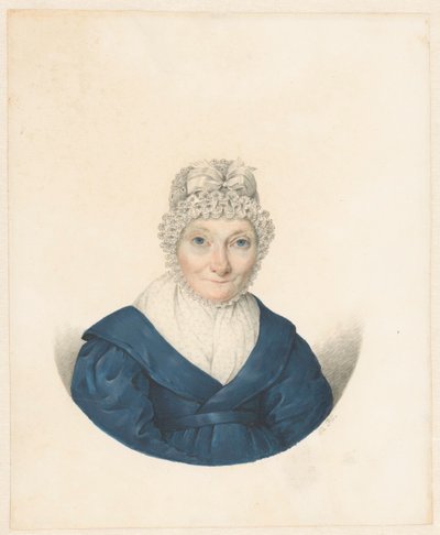 retrato de mulher de Anonymous