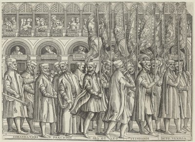 Procissão do doge de Veneza (oitava parte) de Anonymous