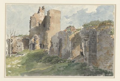 Ruïnes van de Château de Chevreuse de Anonymous