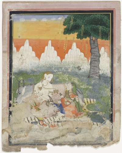 Shiva e Parvati de Anonymous