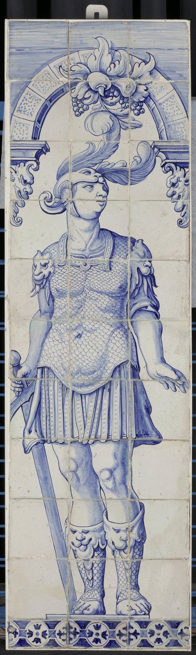 Foto de azulejo com um Herói Romano
Chaminé-pilar de 33 azulejos de Anonymous