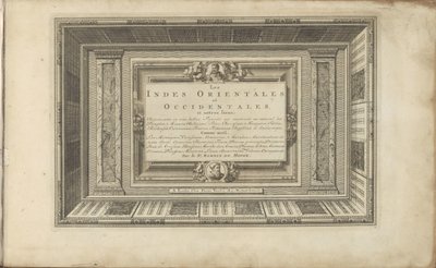 Título de viagem: As Índias Orientais e Ocidentais e outros lugares As Índias Orientais e Ocidentais e outros lugares; representado em figuras muito bonitas, que mostram com naturalidade os povos, costumes, religiões, festas, sacrifícios, mesquitas, ídolos de Anonymous