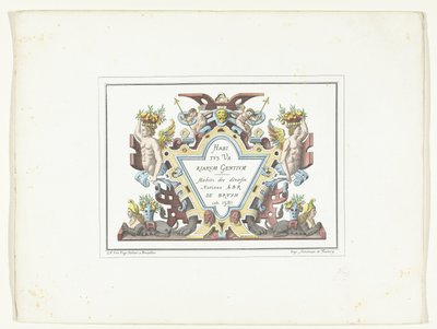 Estampa de título para a série de estampas de fantasias em fac-símile Habitus Variarum Gentium
Habitus Variarum Gentium / Habitz des diverses Nations Abr De Bruyn inv. 1581 (título sobre o objecto) de Anonymous