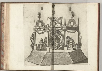Palco com a forja de Vulcan, 1594 de Anonymous