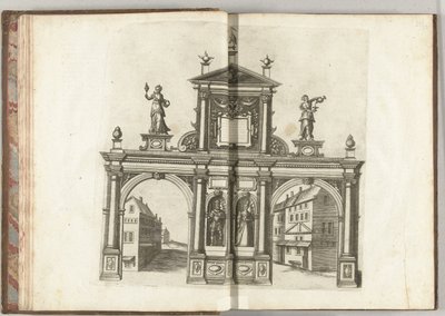 Cena com o imperador Maximiliano I e Maria da Borgonha, 1594 de Anonymous