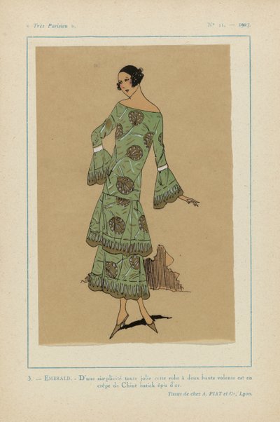 Muito parisiense, 1923, nº 11: 3. - ESMERALDA. - Lindamente simples... de Anonymous