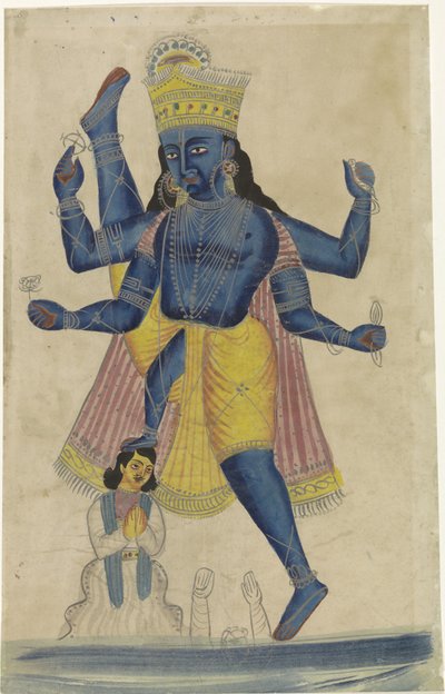 Uma encarnação de Vamana (Trivikrama). de Anonymous