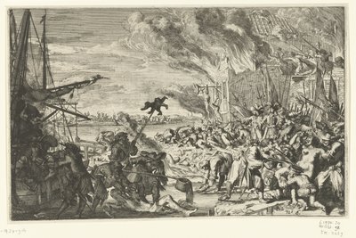 Atrocidades numa aldeia à beira-mar, 1672 de Anonymous