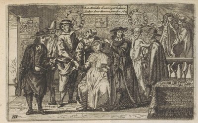 Cura da doença pela dança, 1673
La Maladie Guarie par la dance / Doença curada por dancen genesen. 1673 (título sobre o objecto) de Anonymous