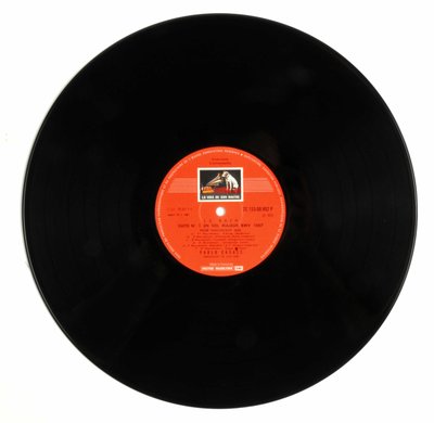 33 disco redondo (disco de vinil) da marca "EMI a voz do seu mestre" de Pablo Casals interpretando a suite de 6 violoncelos de Jean Sebastien Bach (Johann Sebastian Bach de Anonymous Anonymous