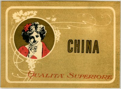 Publicidade para o deserto de Chinaliquor, início do século XX de Anonymous Anonymous