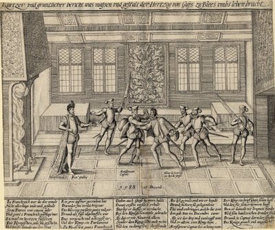 "Assassinato do Duque de Guise (Henri I de Lorena, conhecido como o Cicatrizado) de Anonymous Anonymous