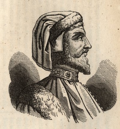 Azzon Visconti - Azzone Visconti - 1302-1339 - gravura - de Anonymous Anonymous