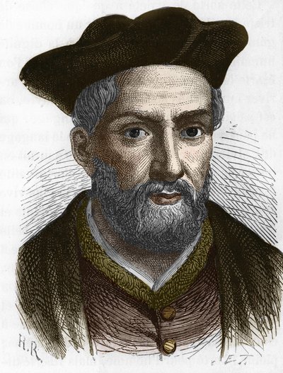 François Rabelais (1495 - 1553), escritor francês. de Anonymous Anonymous