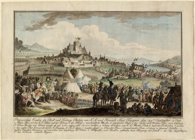 Guerre russo-turque de 1787-1792 - A tomada de Khotyn pelo exército russo em 29 de setembro de Anonymous Anonymous