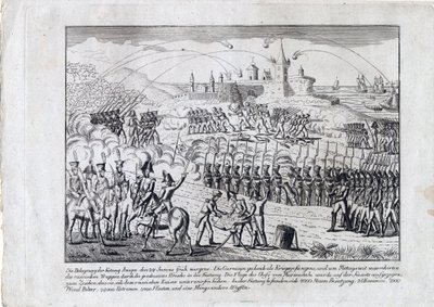 Guerre russo-turque de 1828-1829 - O Cerco da fortaleza de Anapa em 23 de junho de Anonymous Anonymous