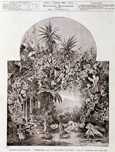 Ilustração para Parsifal por Wagner de Anonymous Anonymous