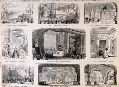 Ilustrações para a ópera Don Carlo de Giuseppe Verdi de Anonymous Anonymous