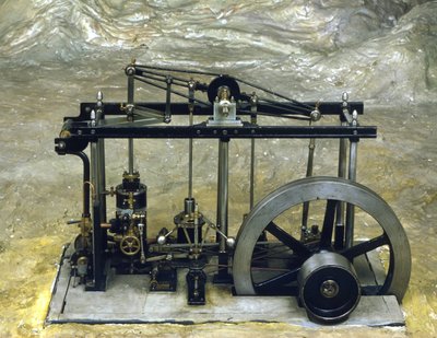 James Watt Steam Machine, Museu de Ciência e Tecnologia, Milão. de Anonymous Anonymous