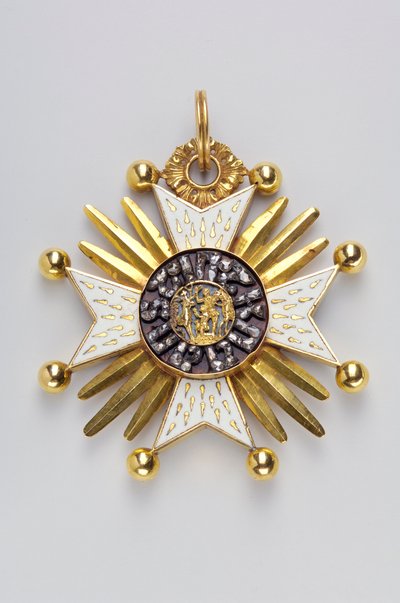 Reino da Baviera - Ordem de São Hubert : crachá (obverso) - 1700-1750 de Anonymous Anonymous
