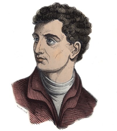 LEONE BATTISTA ALBERTI (1404-1472). Matemático, arquiteto, pintor e escritor italiano. Egraving - de Anonymous Anonymous
