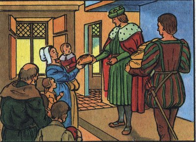 Rei Luís XII da França (1462-1515) "Pere du Peuple" Ilustração anónima na "Collection des souverains et chefs d