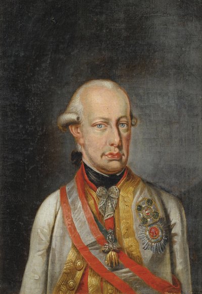 Leopold II Empereur des Romains - Neoclassicism : Retrato de Leopold II, Santo Imperador Romano (1747-1792), Anónimo, c. 1780. Óleo sobre tela, 34x23,5. Coleção Particular de Anonymous Anonymous