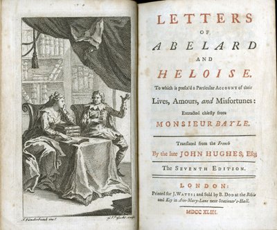 Letters of Abelard and Heloise (Lettres de Pierre (Petrus) Abelard (Abailard, Abeilard, Abaelardus) (1079-1142) et Heloise (Eloysa, Heloisa ou Heloissa) d