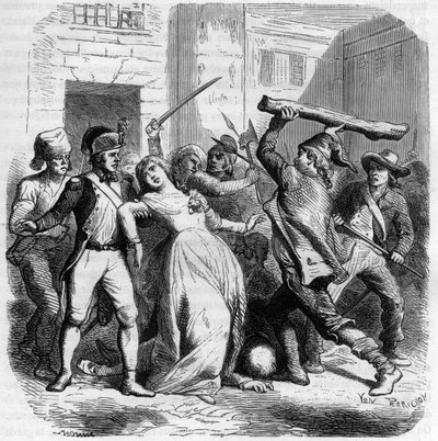 Assassinato da Princesa de Lamballe de Anonymous Anonymous
