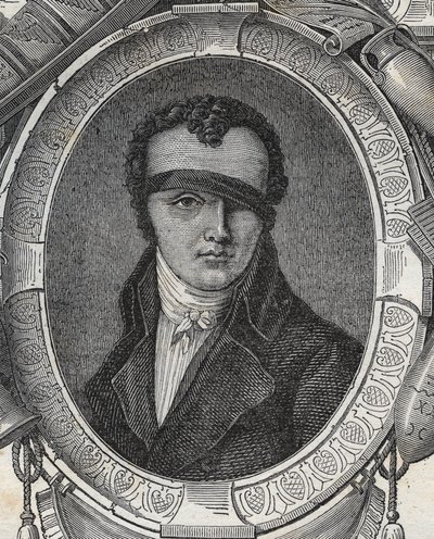 Nicolas Jacques Conte (1755-1805), pintor, químico e inventor francês - de Anonymous Anonymous