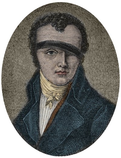 Nicolas Jacques Conte (1755-1805), pintor, químico e inventor francês - de Anonymous Anonymous