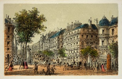 Paris 1874: Boulevard des Italians, Colecção privada de Anonymous Anonymous
