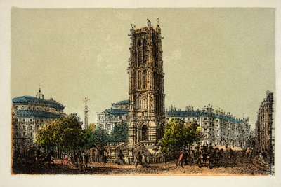 Paris 1874: A Torre de São Jacques, Coleção Particular de Anonymous Anonymous