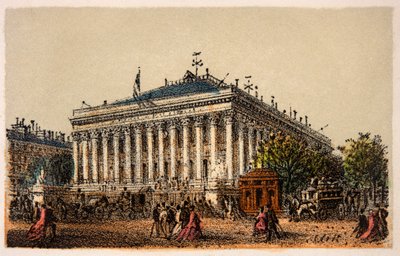 Paris, em 1874: La Bourse, Coleção Particular de Anonymous Anonymous